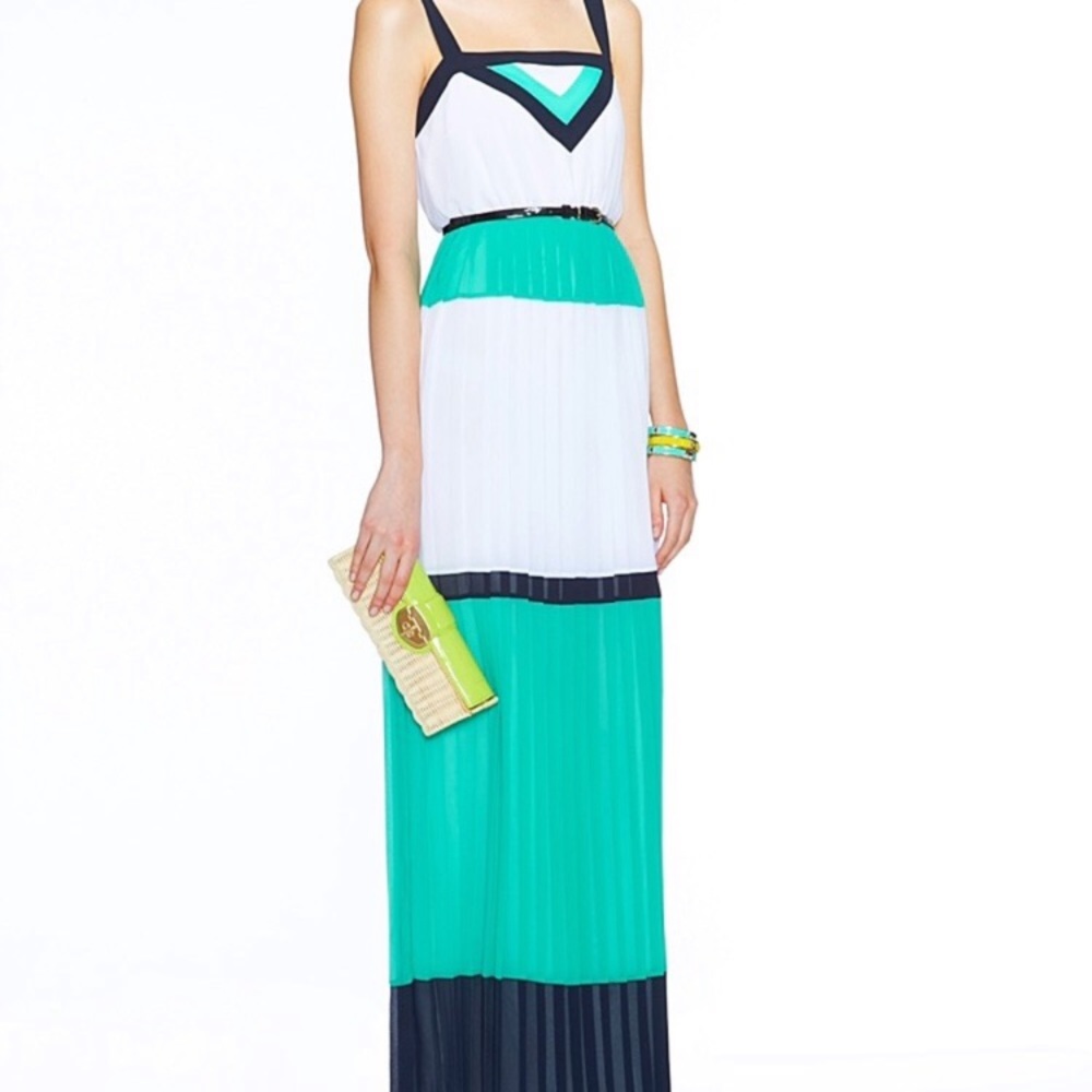 Milly for Banana Republic Tiered Maxi Dress